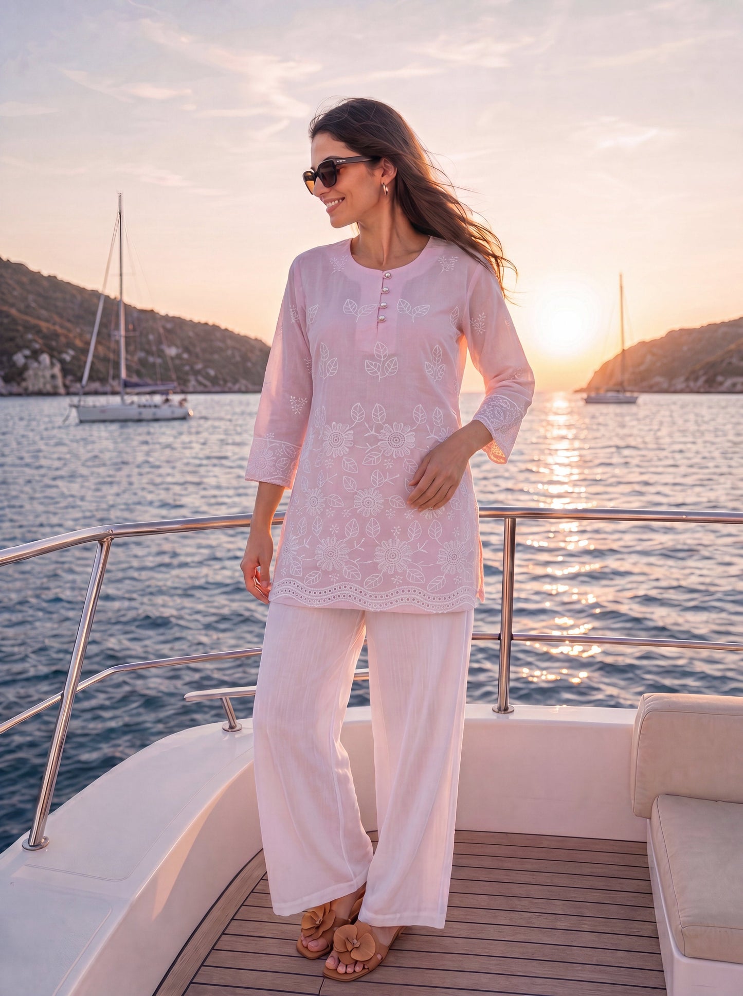 Cotton Lucknowi Top