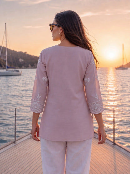 Cotton Lucknowi Top
