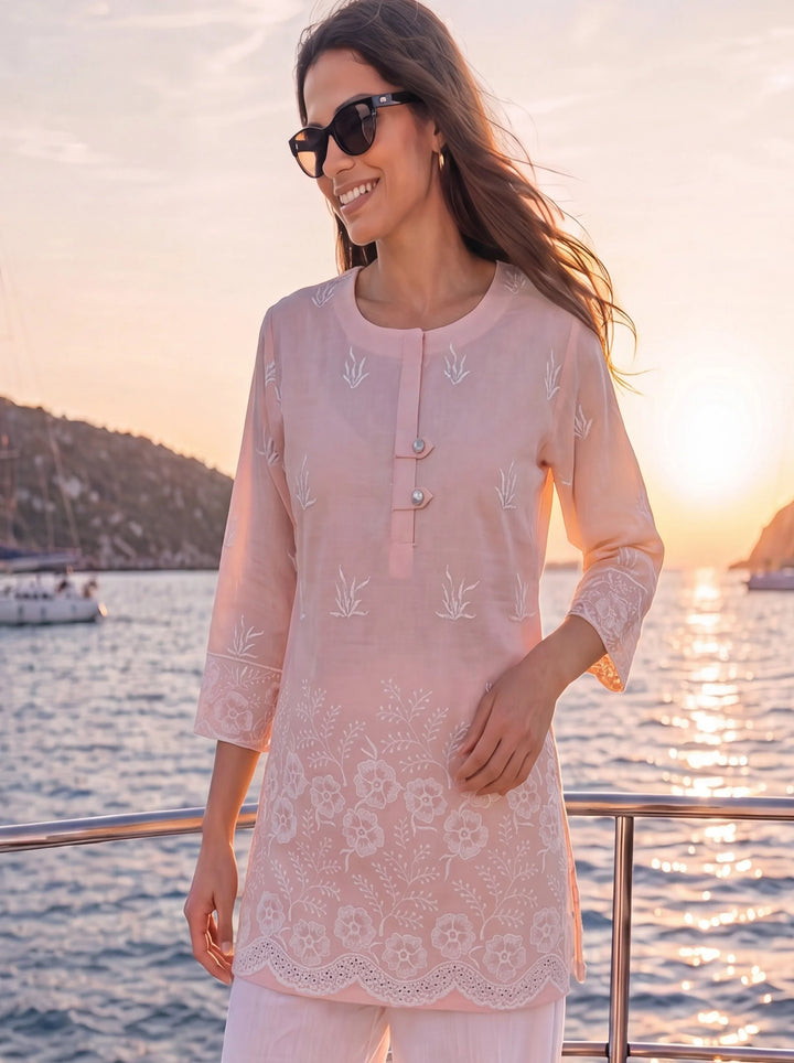 Cotton Lucknowi Top