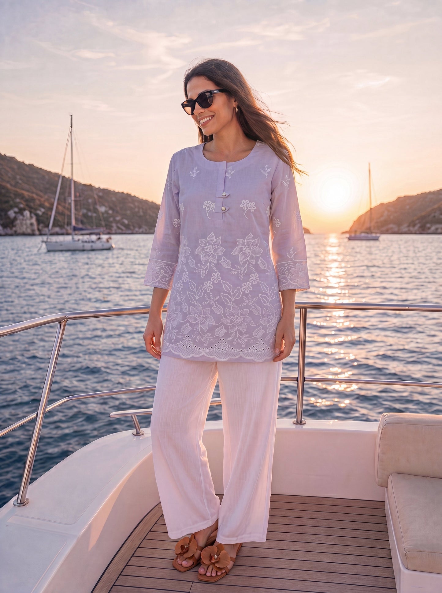 Cotton Lucknowi Top