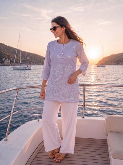 Cotton Lucknowi Top