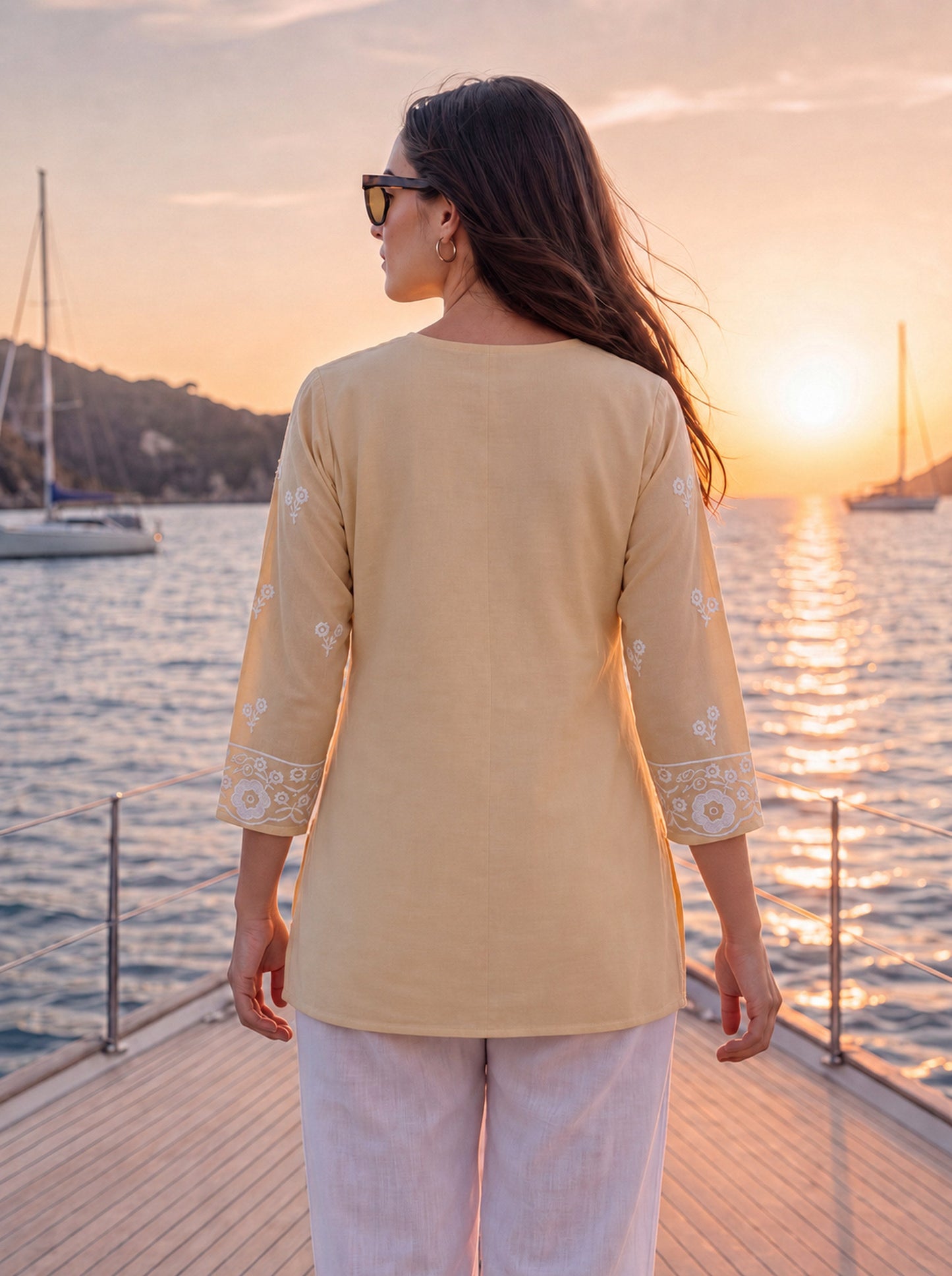 Cotton Lucknowi Top