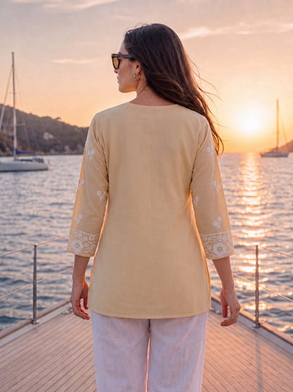 Cotton Lucknowi Top