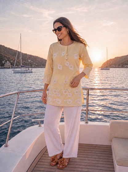 Cotton Lucknowi Top
