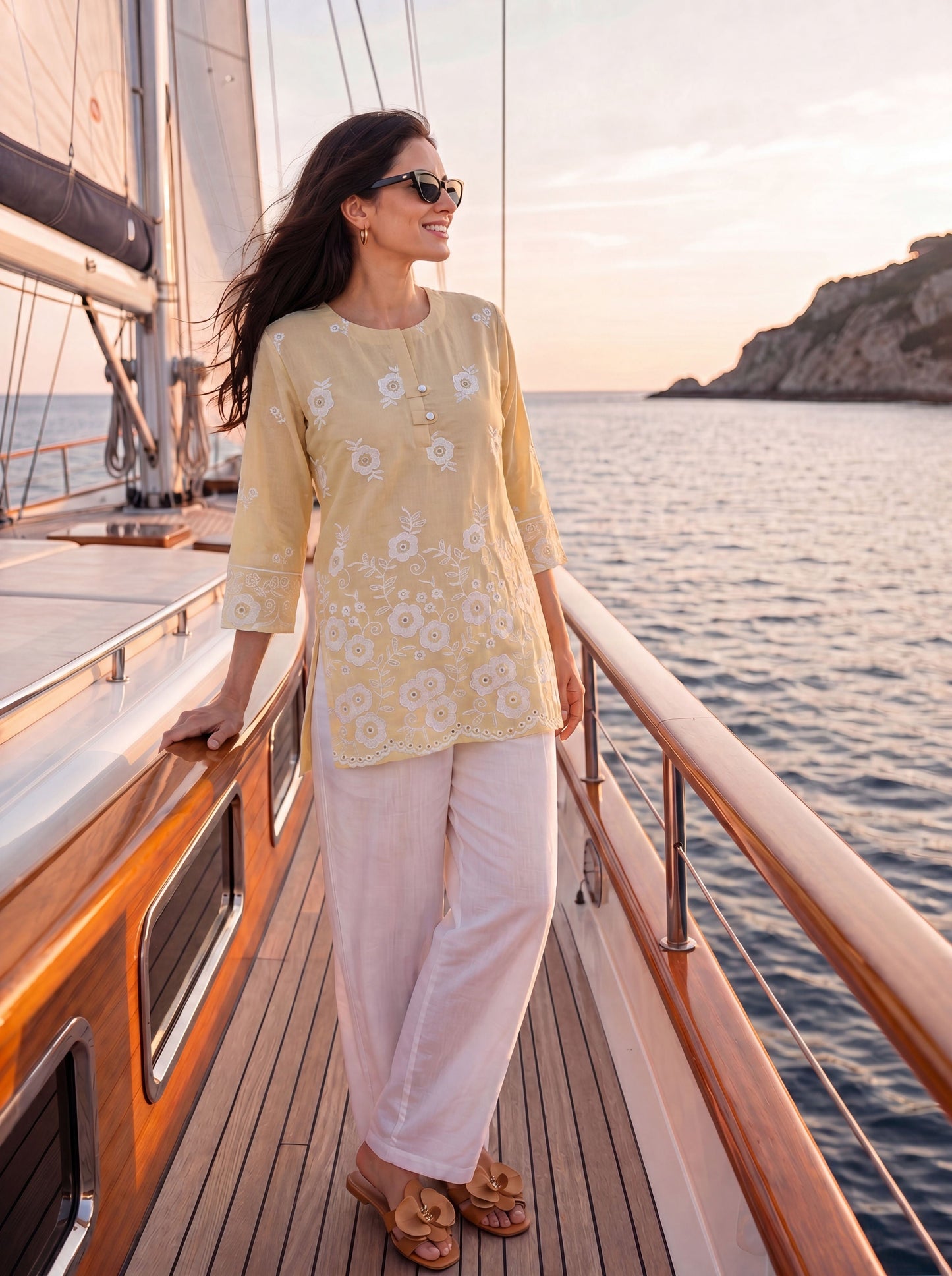 Cotton Lucknowi Top