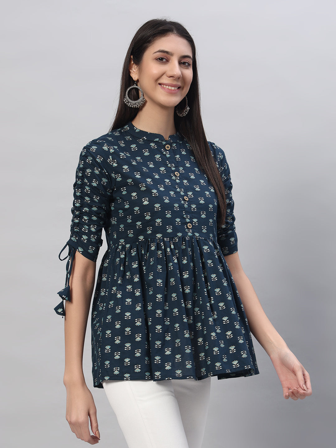 Cotton Printed Regular Top