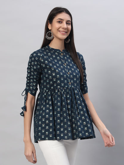 Cotton Printed Regular Top