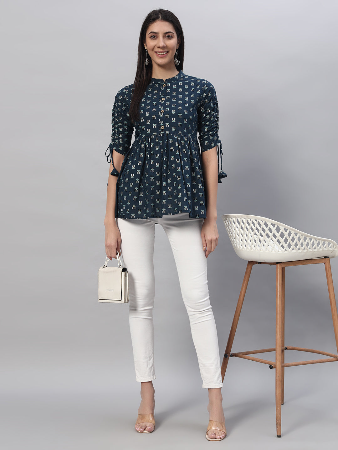 Cotton Printed Regular Top