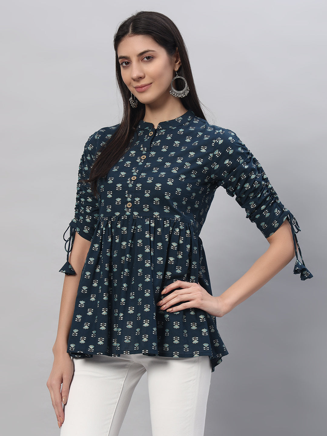 Cotton Printed Regular Top