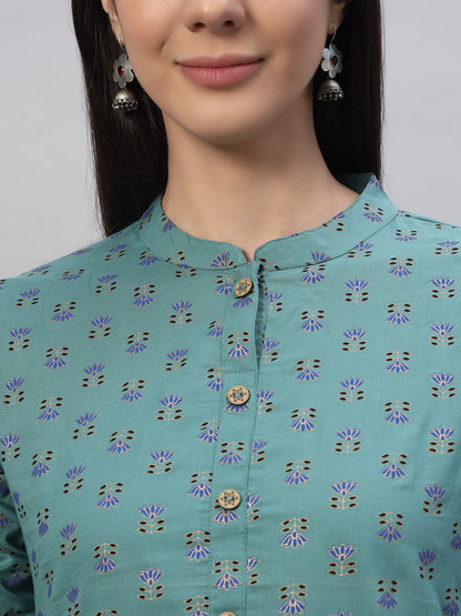 Cotton Printed Regular Top