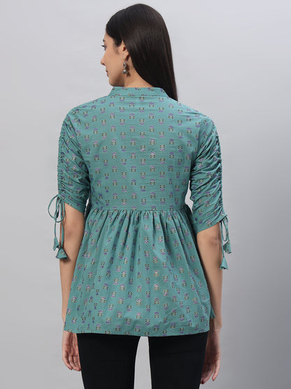 Cotton Printed Regular Top