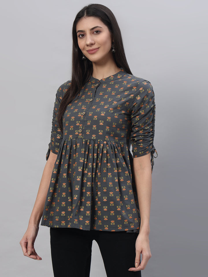 Cotton Printed Regular Top