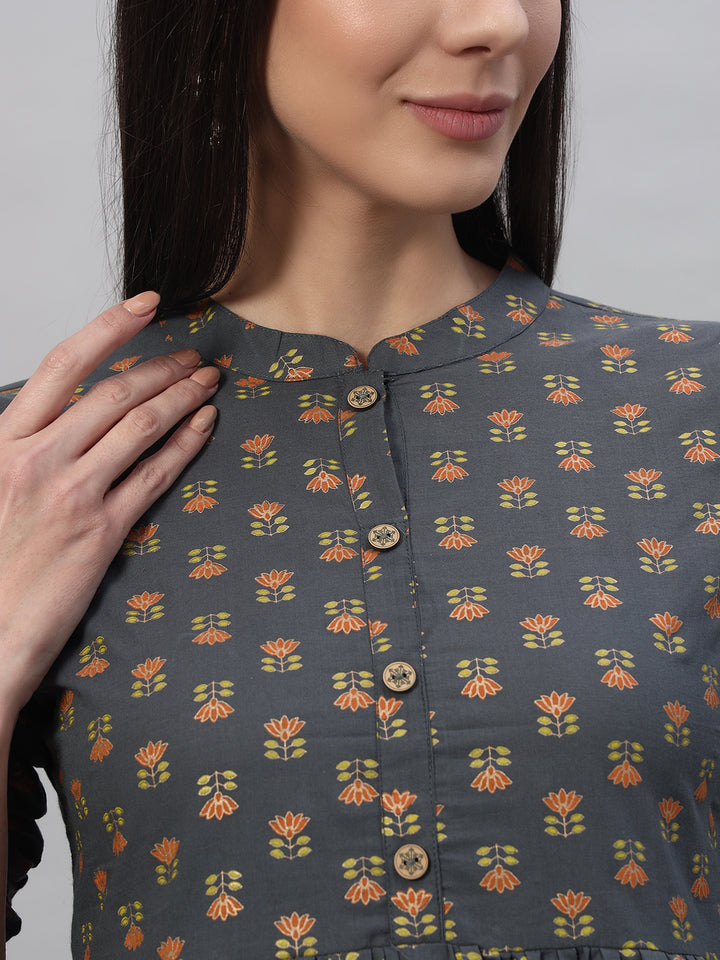 Cotton Printed Regular Top