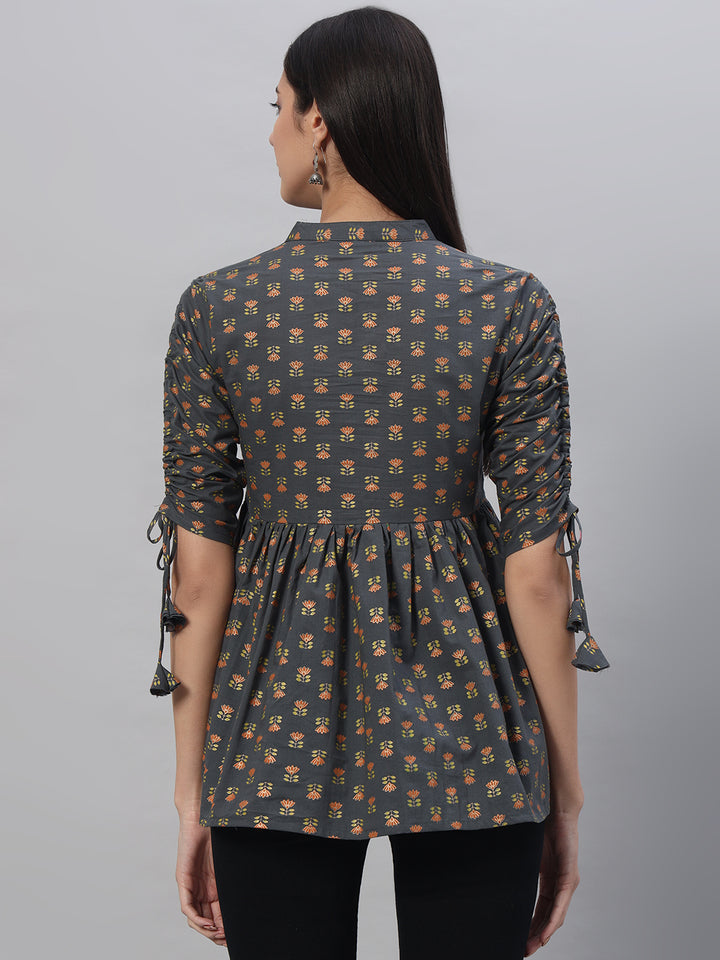 Cotton Printed Regular Top