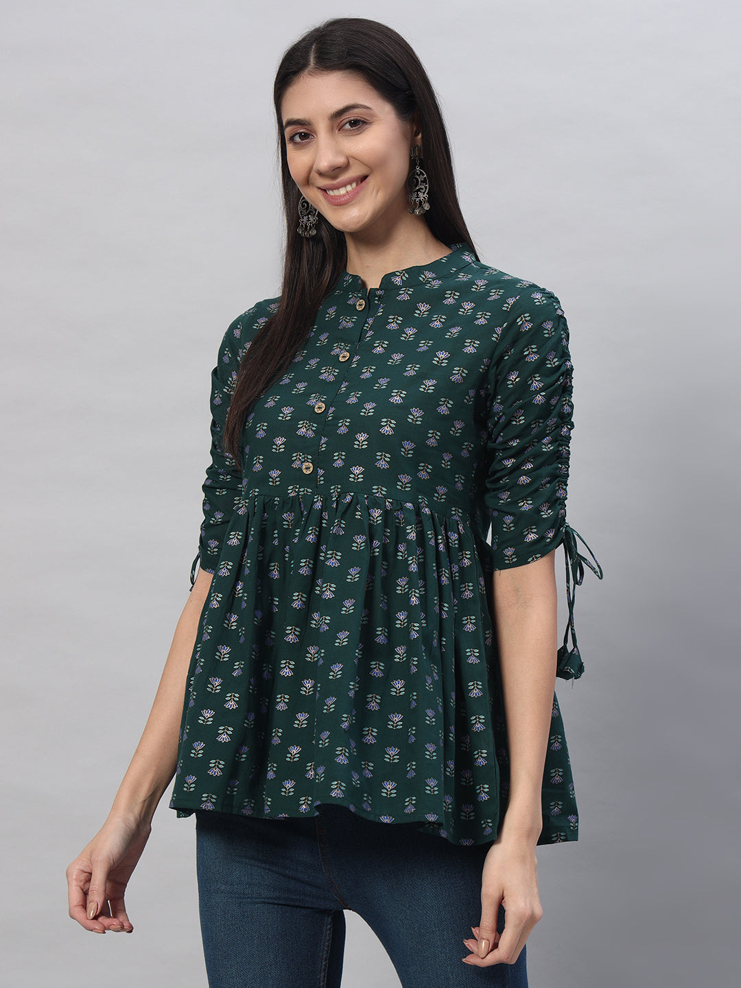 Cotton Printed Regular Top
