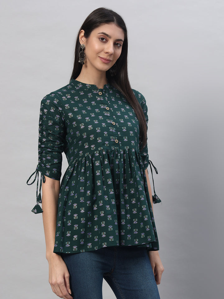 Cotton Printed Regular Top