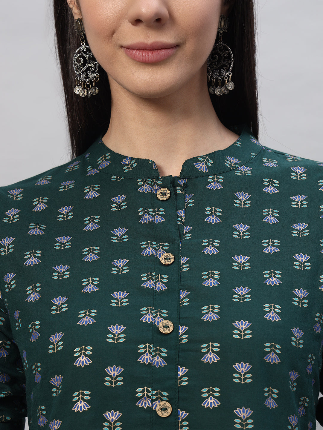 Cotton Printed Regular Top