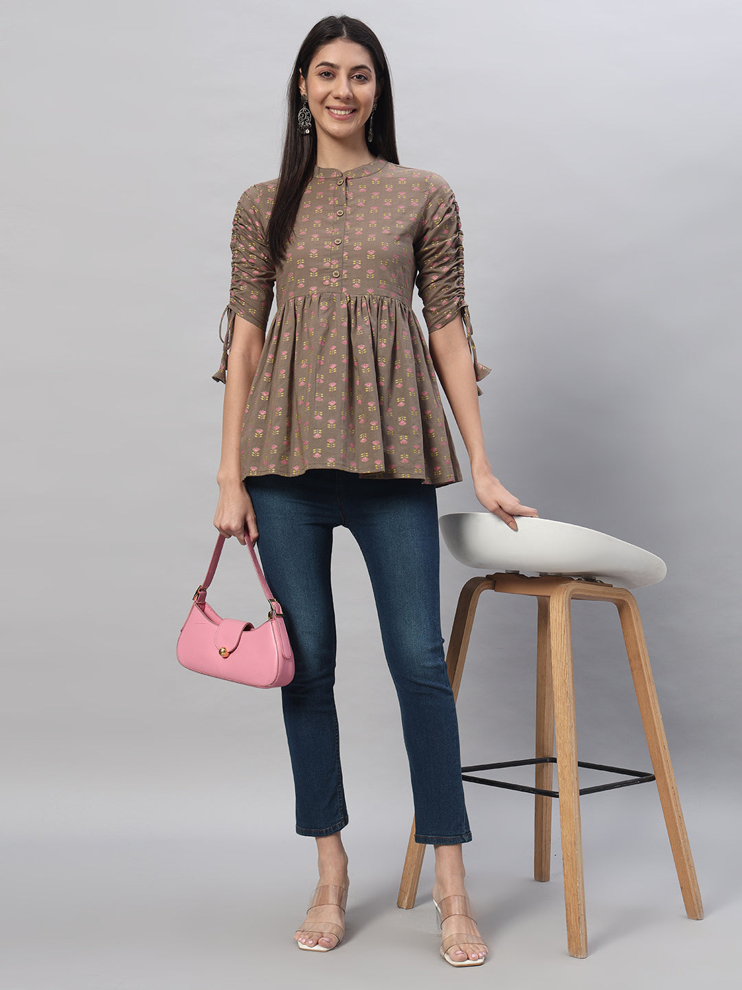 Cotton Printed Regular Top