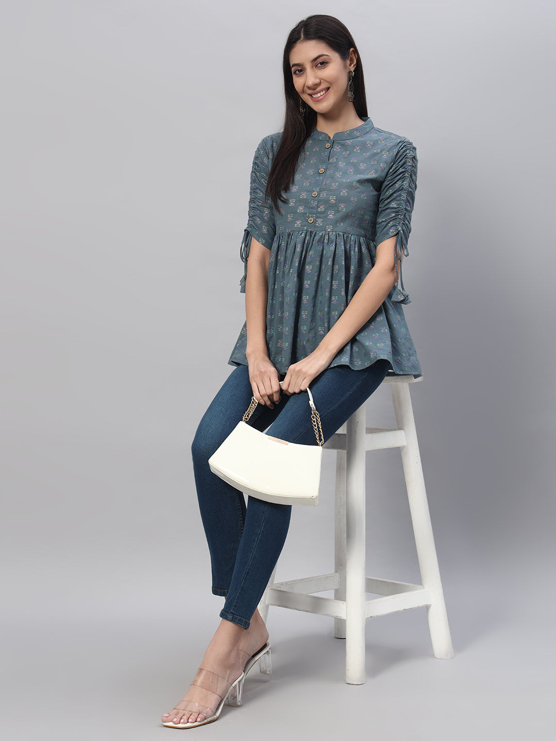 Cotton Printed Regular Top