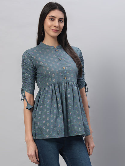 Cotton Printed Regular Top