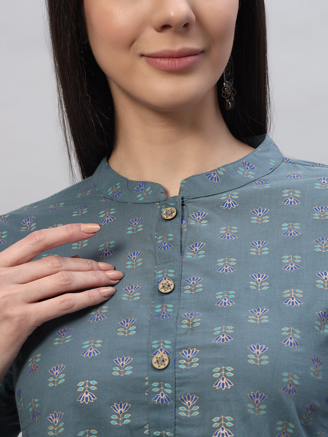 Cotton Printed Regular Top