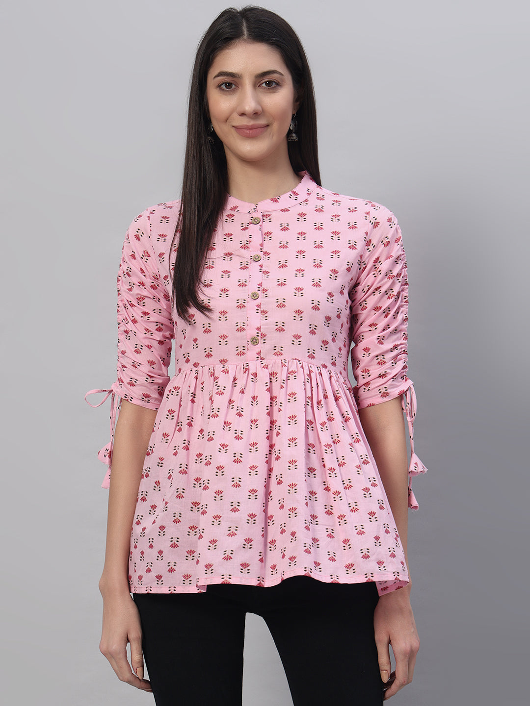 Cotton Printed Regular Top