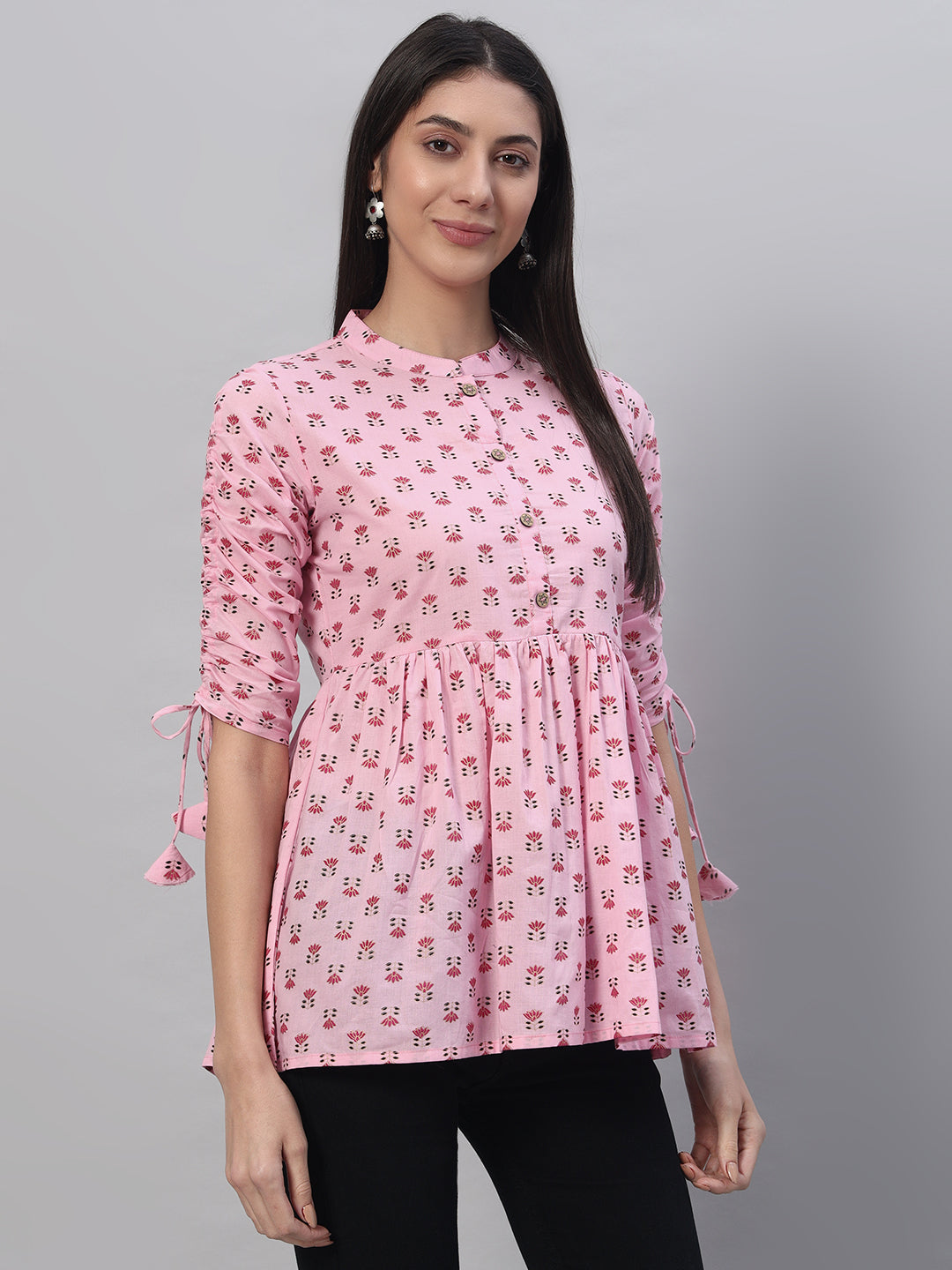 Cotton Printed Regular Top