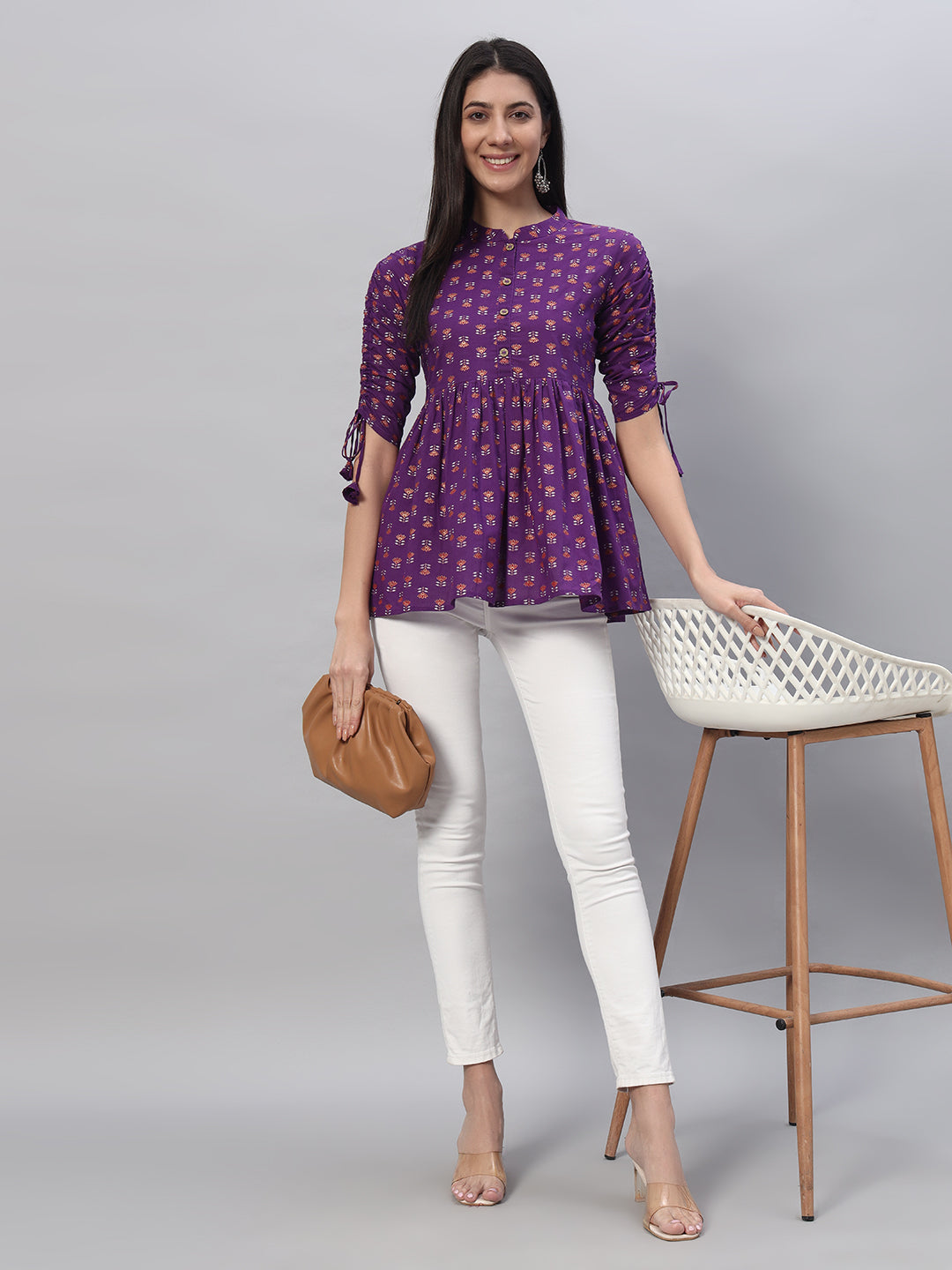 Cotton Printed Regular Top