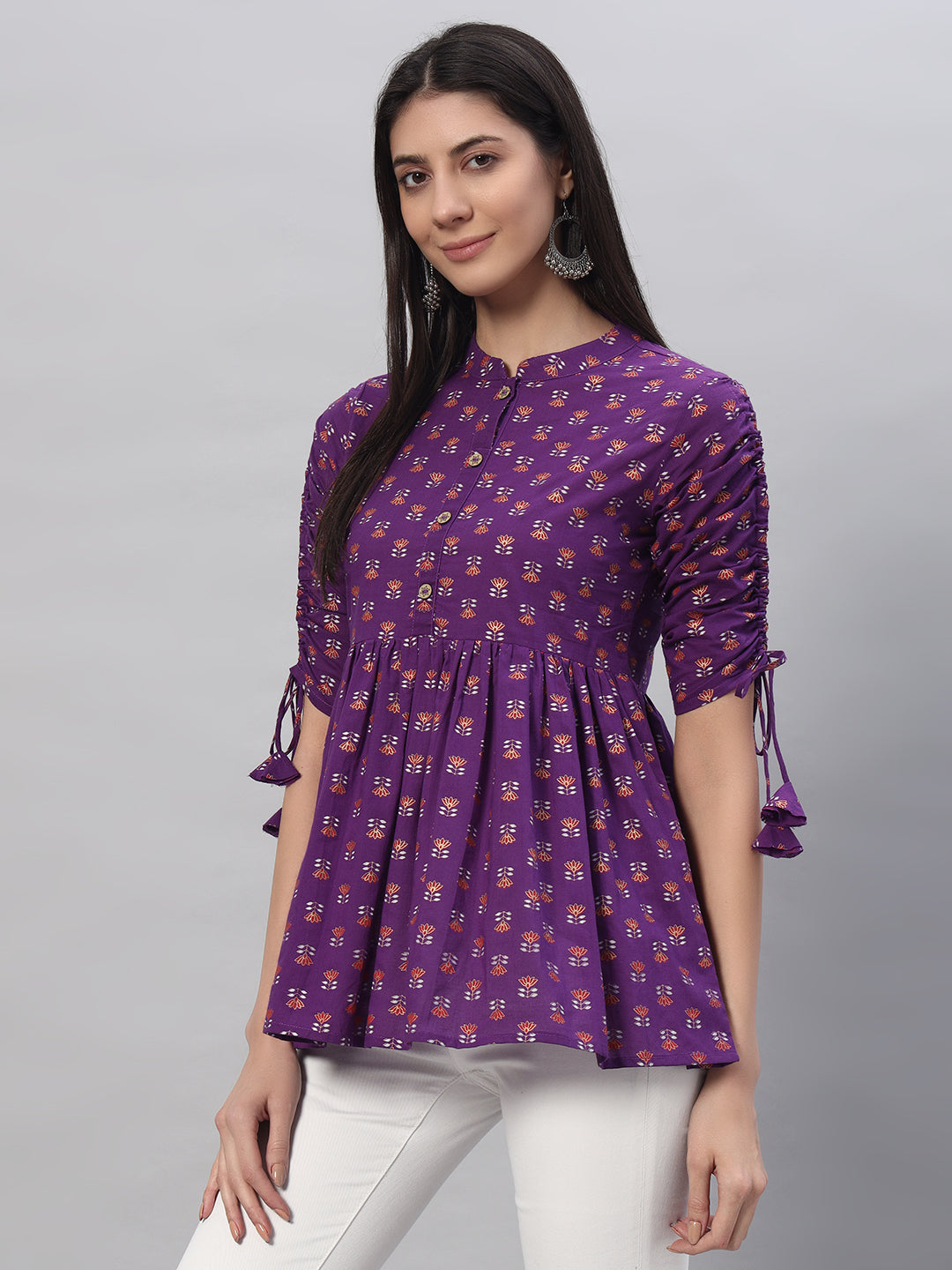 Cotton Printed Regular Top