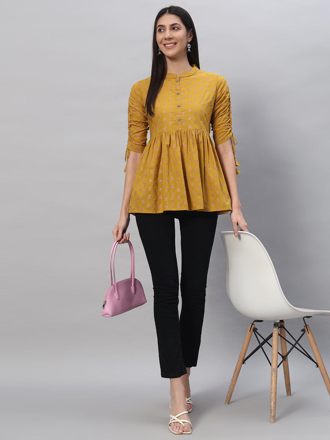 Cotton Printed Regular Top