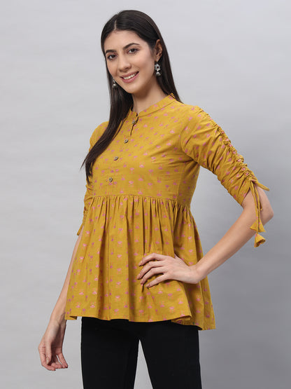 Cotton Printed Regular Top