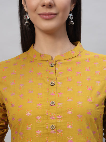 Cotton Printed Regular Top