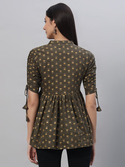 Cotton Printed Regular Top