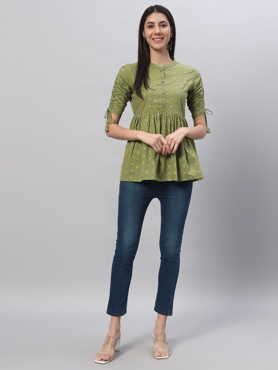 Cotton Printed Regular Top