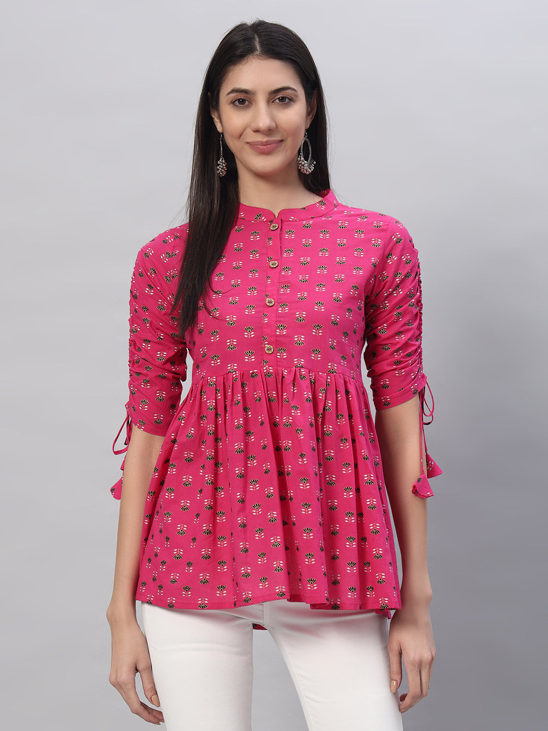 Cotton Printed Regular Top