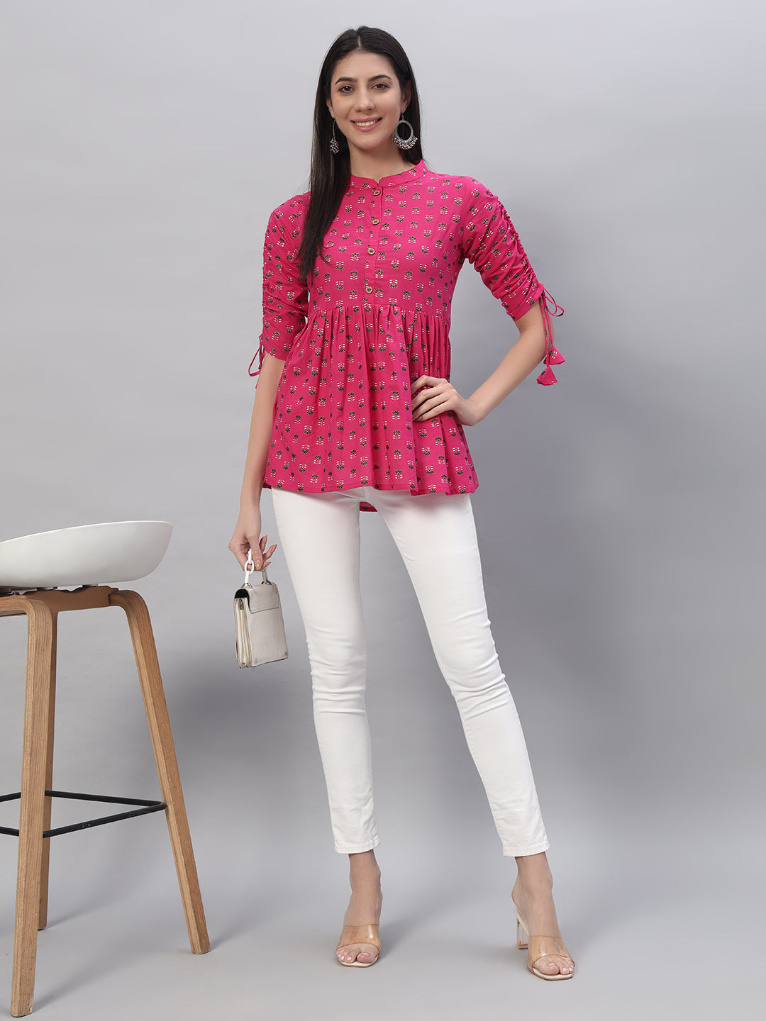 Cotton Printed Regular Top