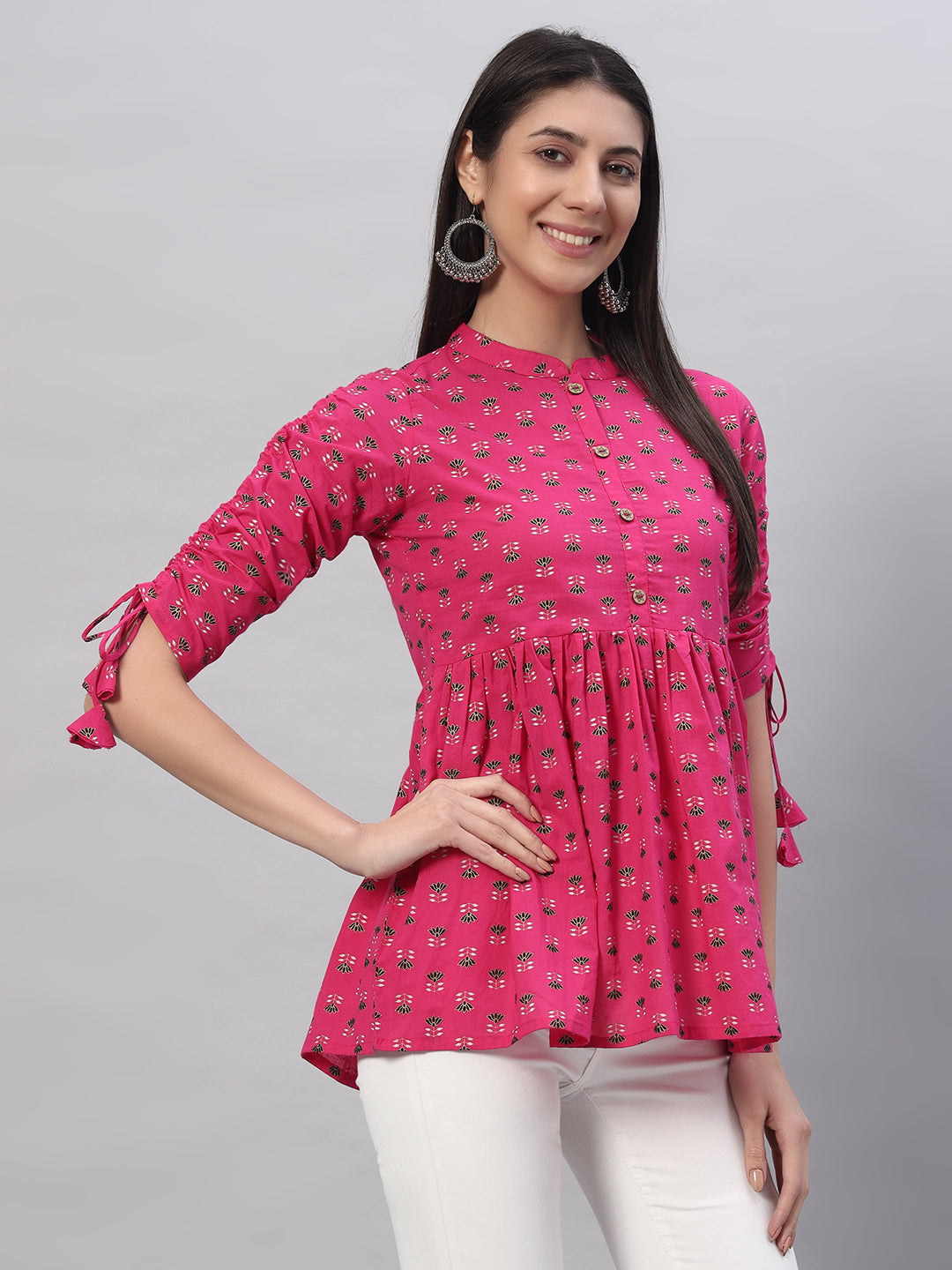 Cotton Printed Regular Top