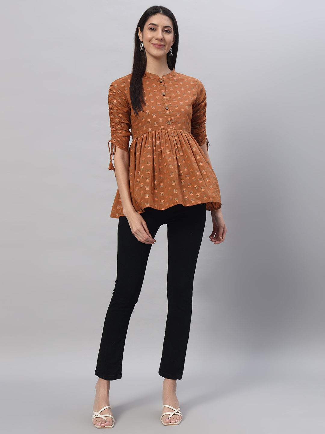 Cotton Printed Regular Top