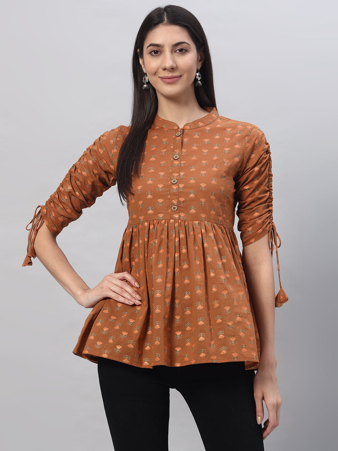 Cotton Printed Regular Top