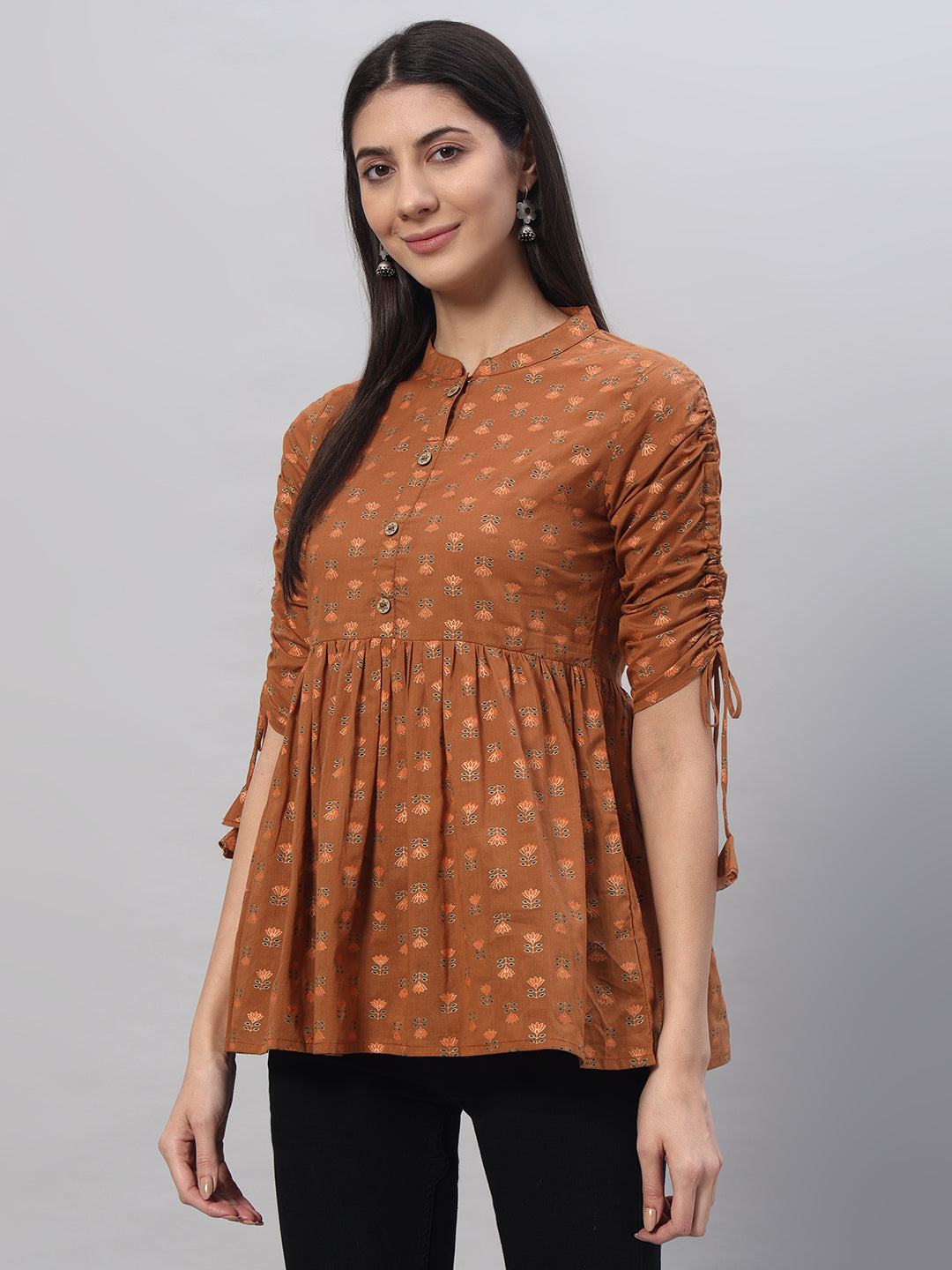 Cotton Printed Regular Top