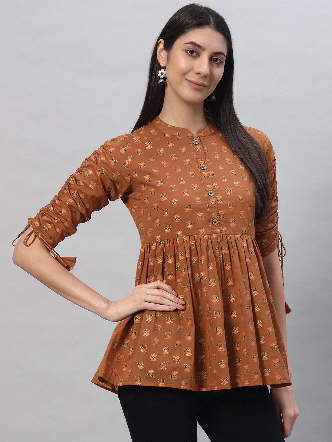 Cotton Printed Regular Top