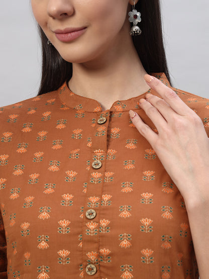 Cotton Printed Regular Top