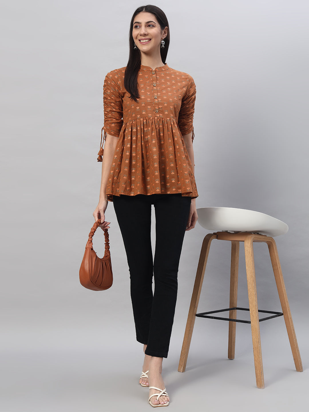 Cotton Printed Regular Top