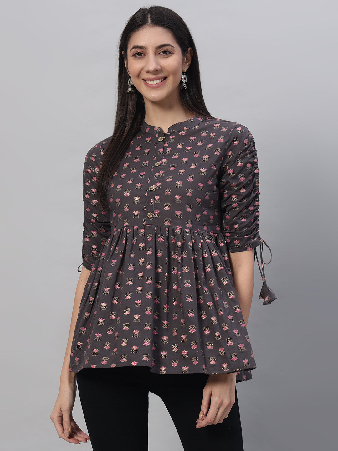 Cotton Printed Regular Top