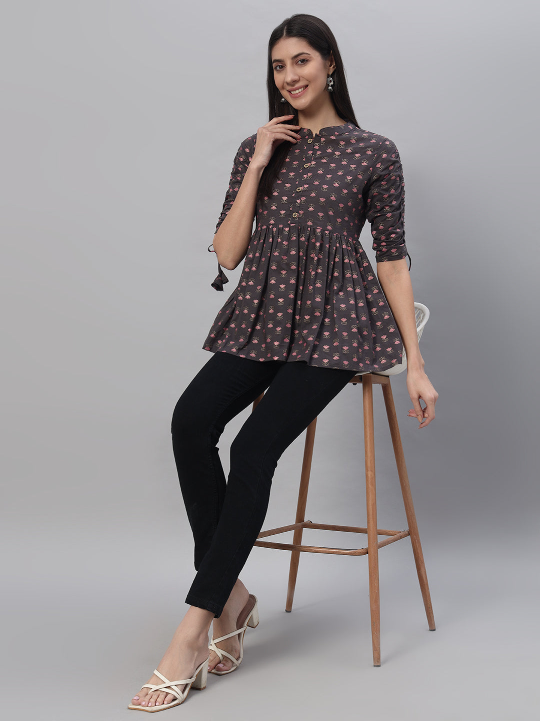 Cotton Printed Regular Top