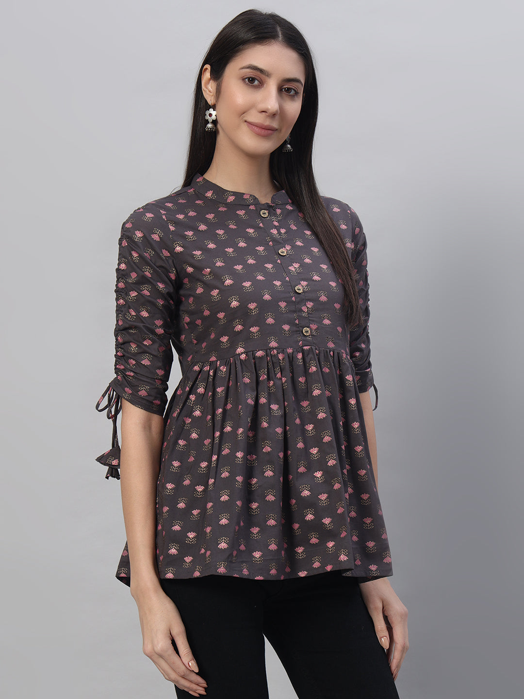 Cotton Printed Regular Top
