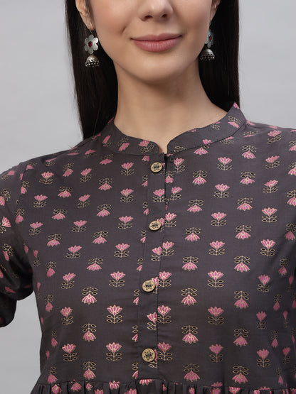 Cotton Printed Regular Top