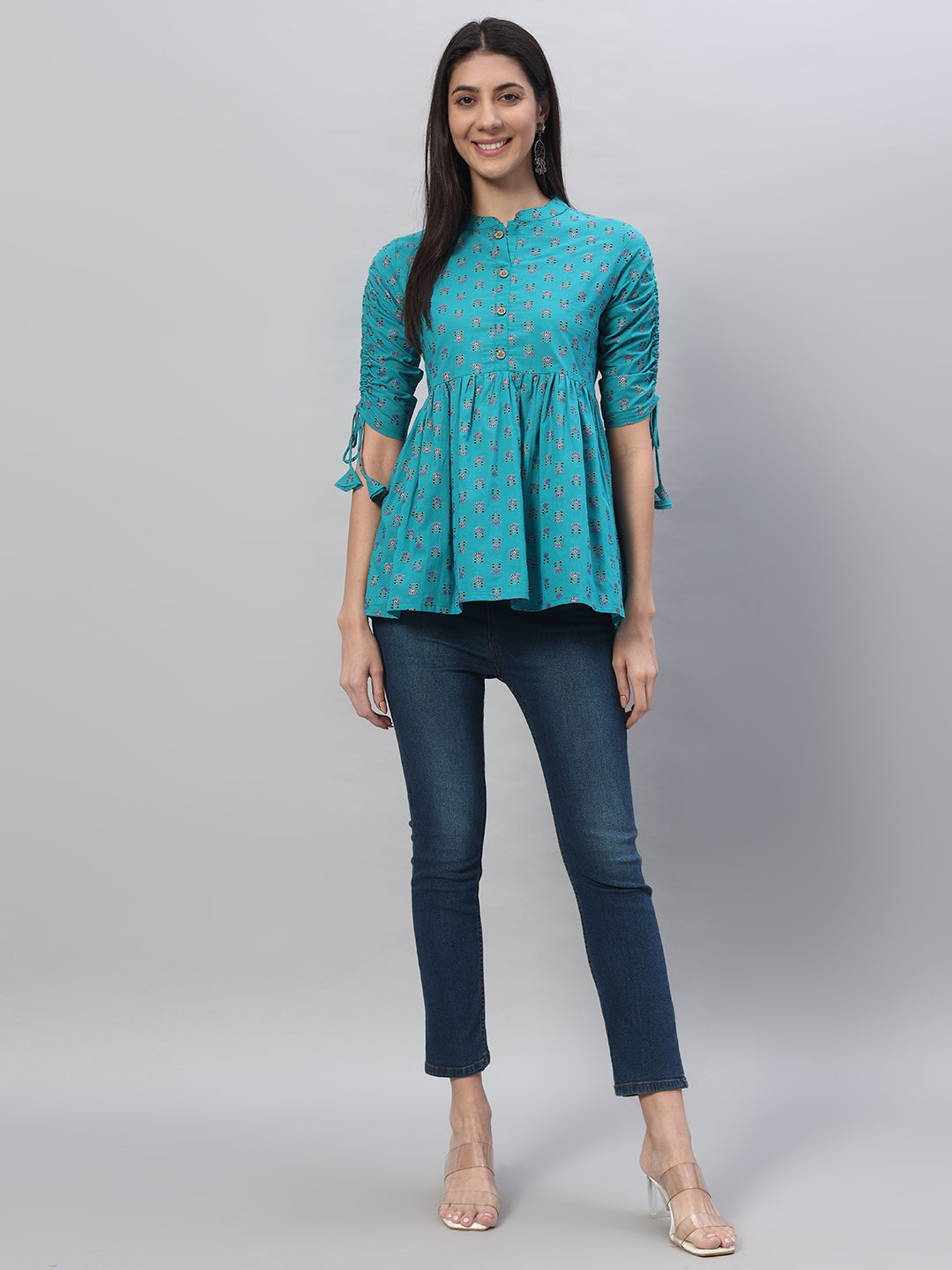 Cotton Printed Regular Top