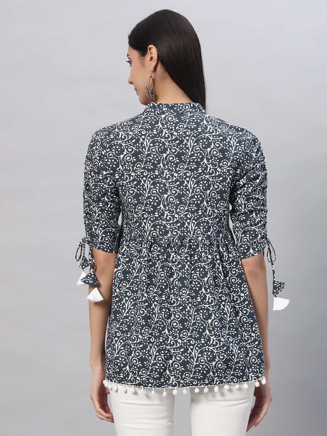 Rayon Printed Regular Top