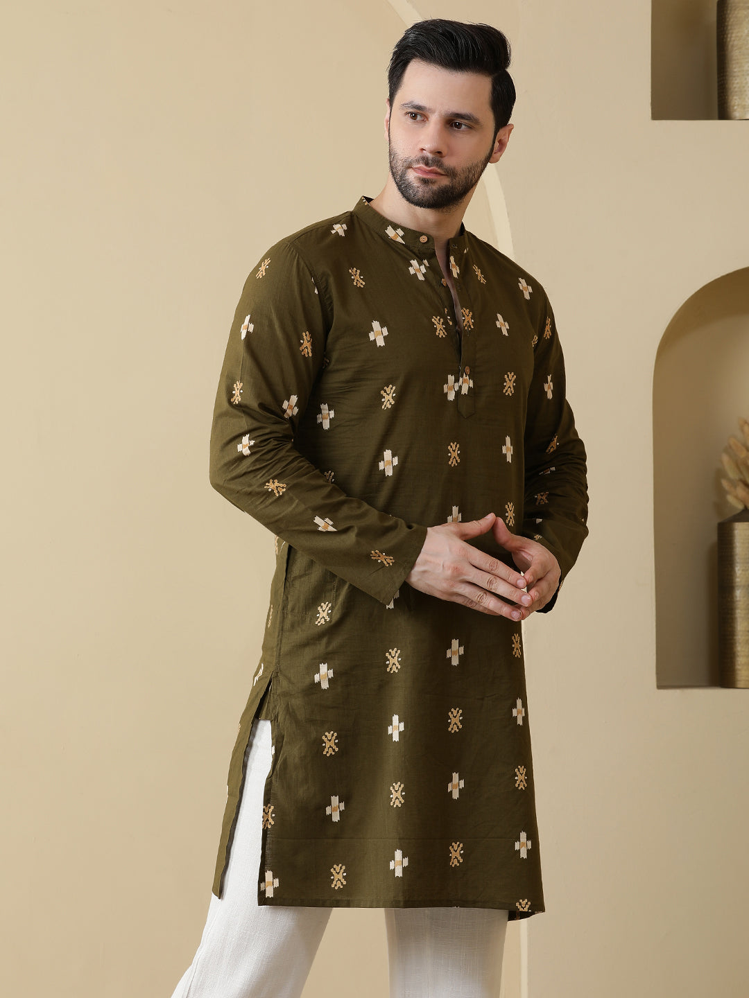 Straight Printed Cotton Kurtas